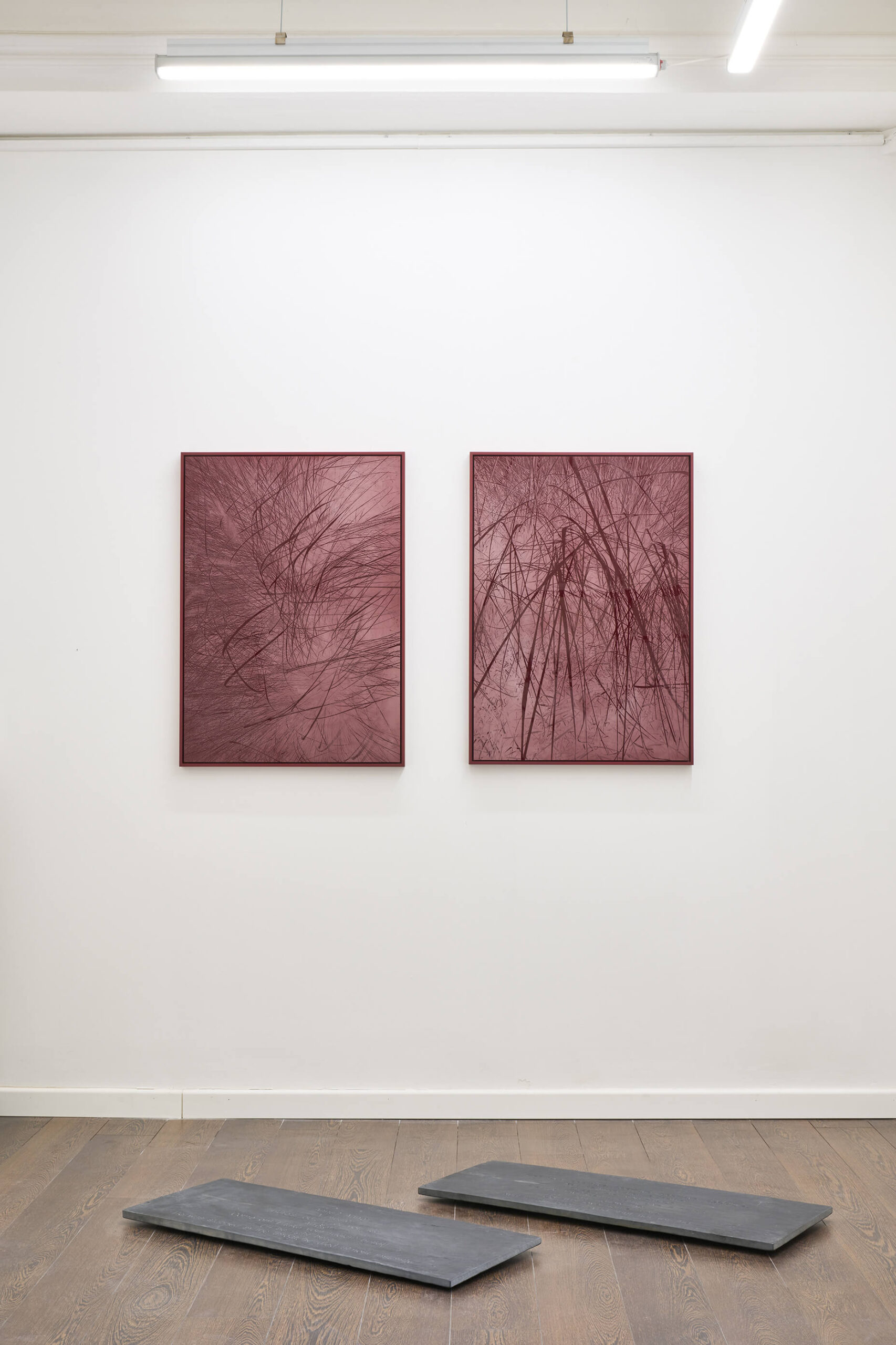  Installation view of last exhibition at the gallery