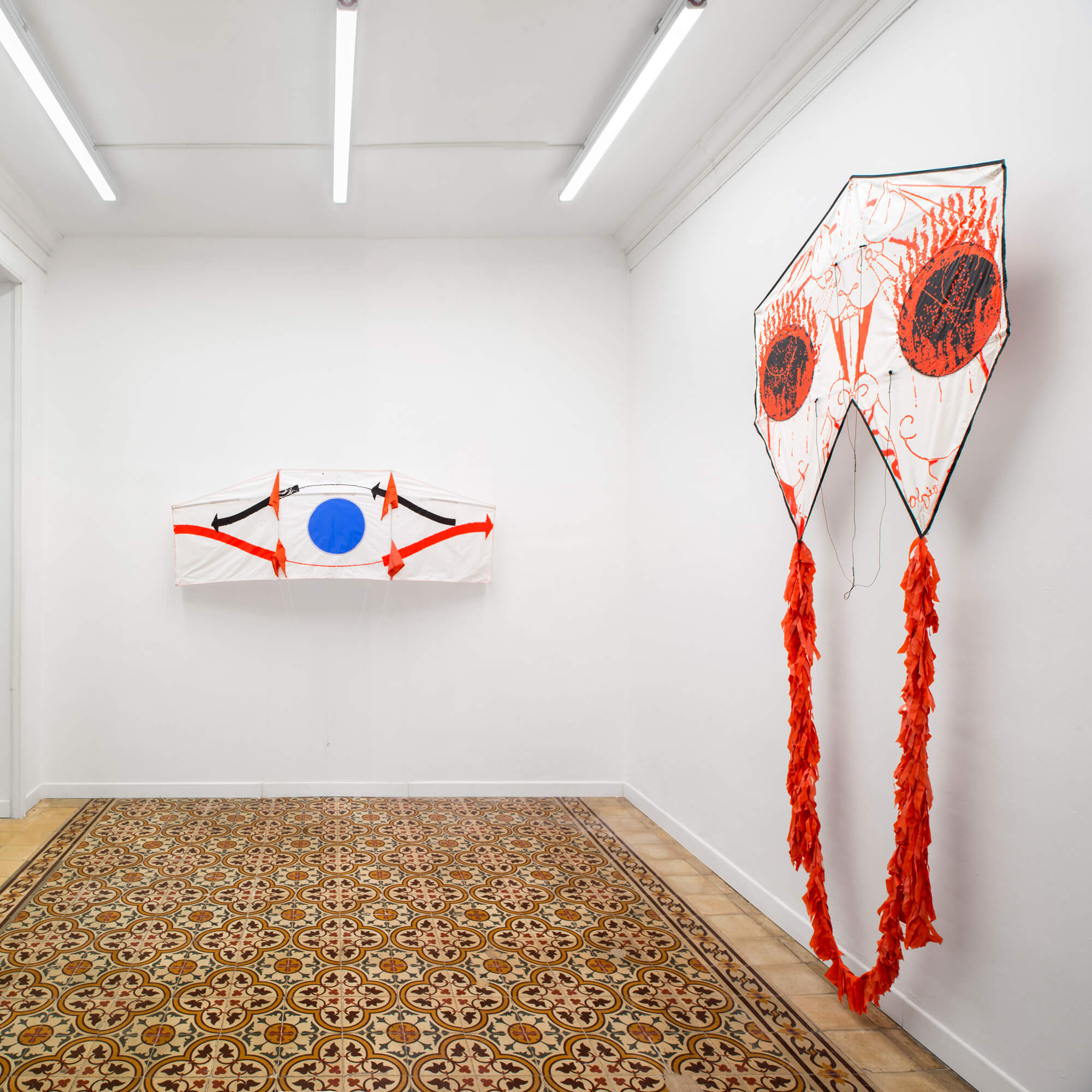 Installation view of last exhibition at the gallery