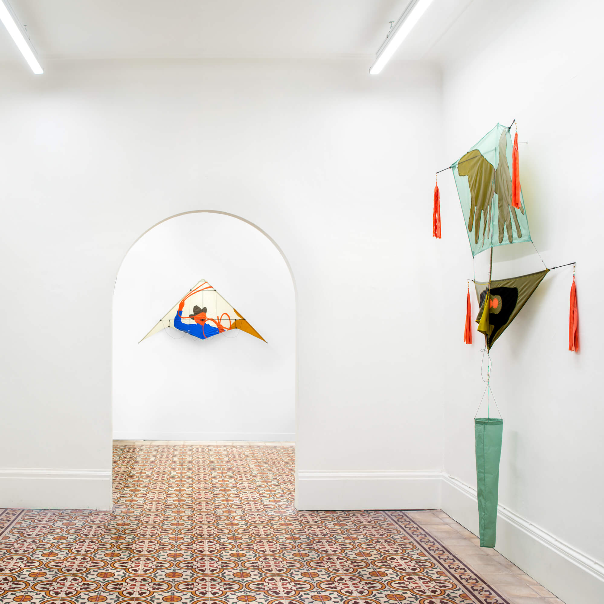 Installation view of last exhibition at the gallery