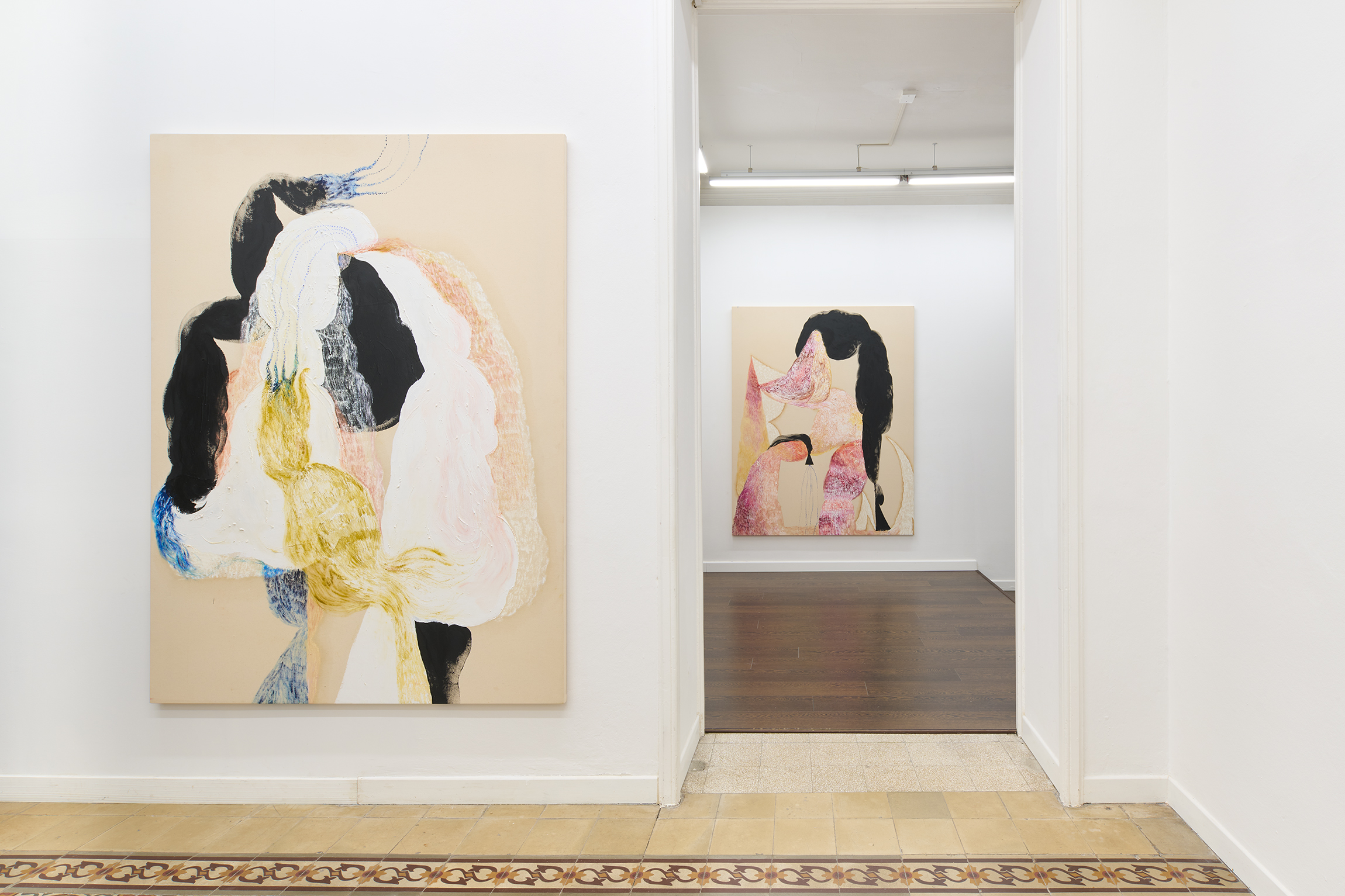 Installation view of last exhibition at the gallery