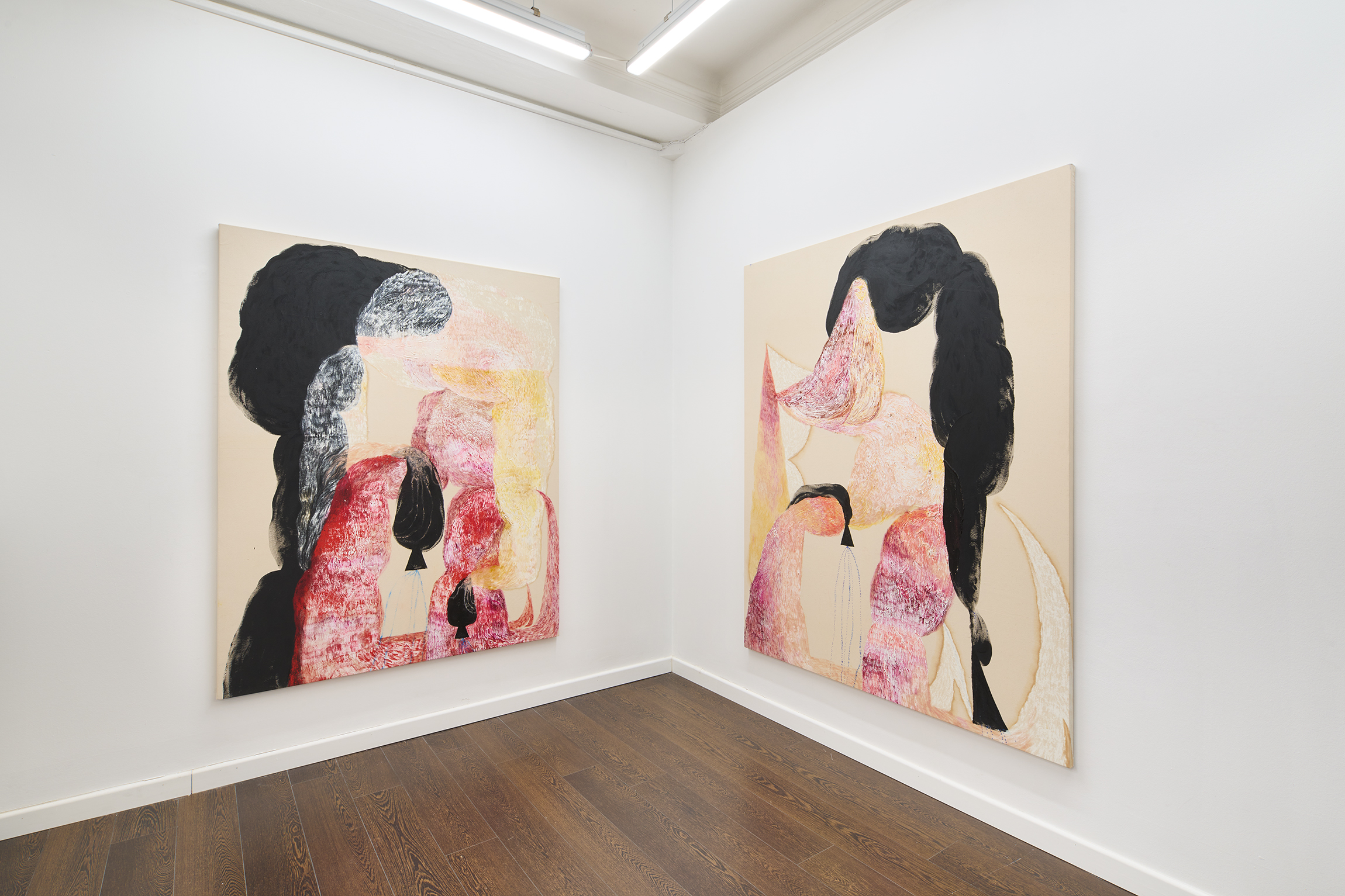 Installation view of last exhibition at the gallery