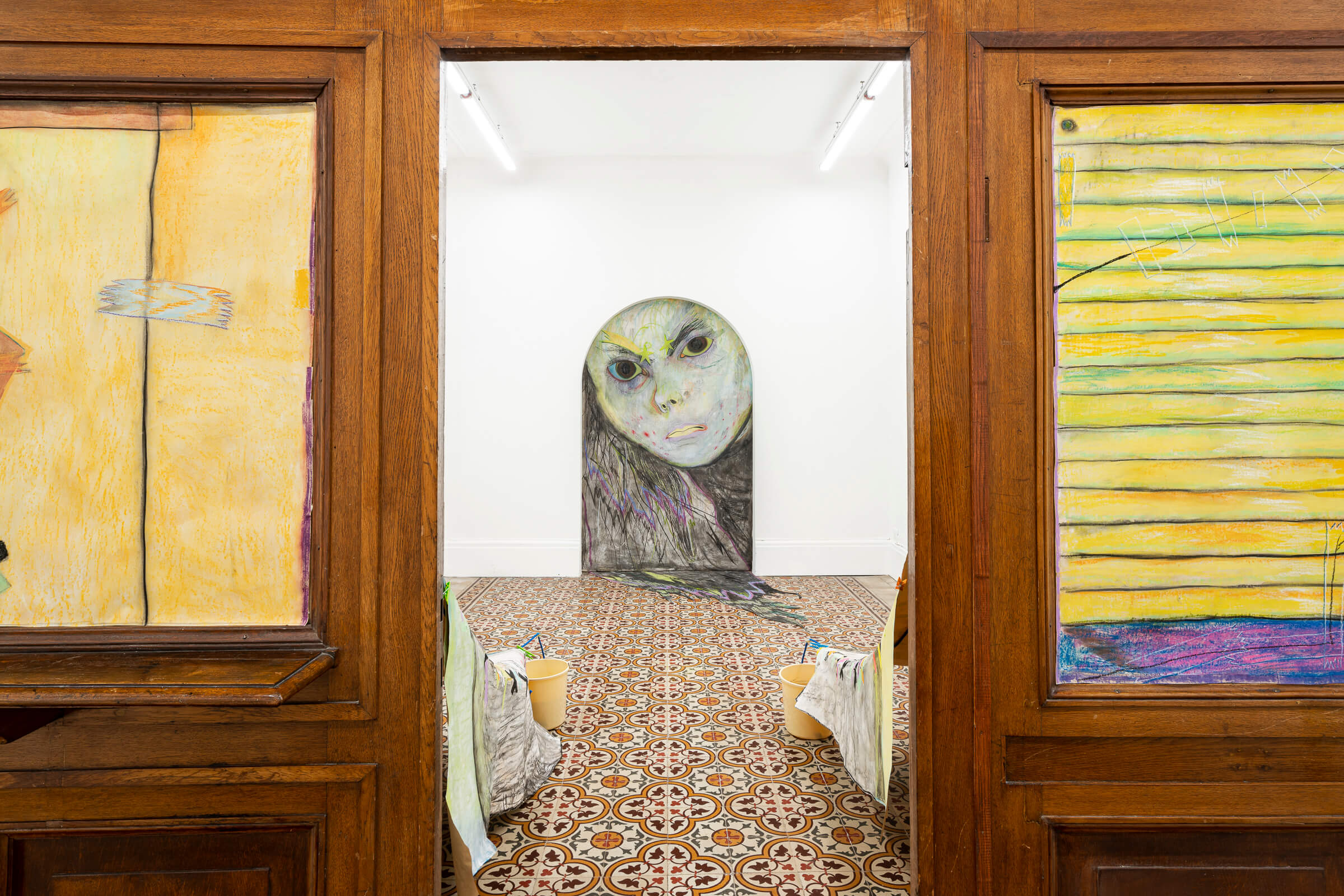 Installation view of last exhibition at the gallery