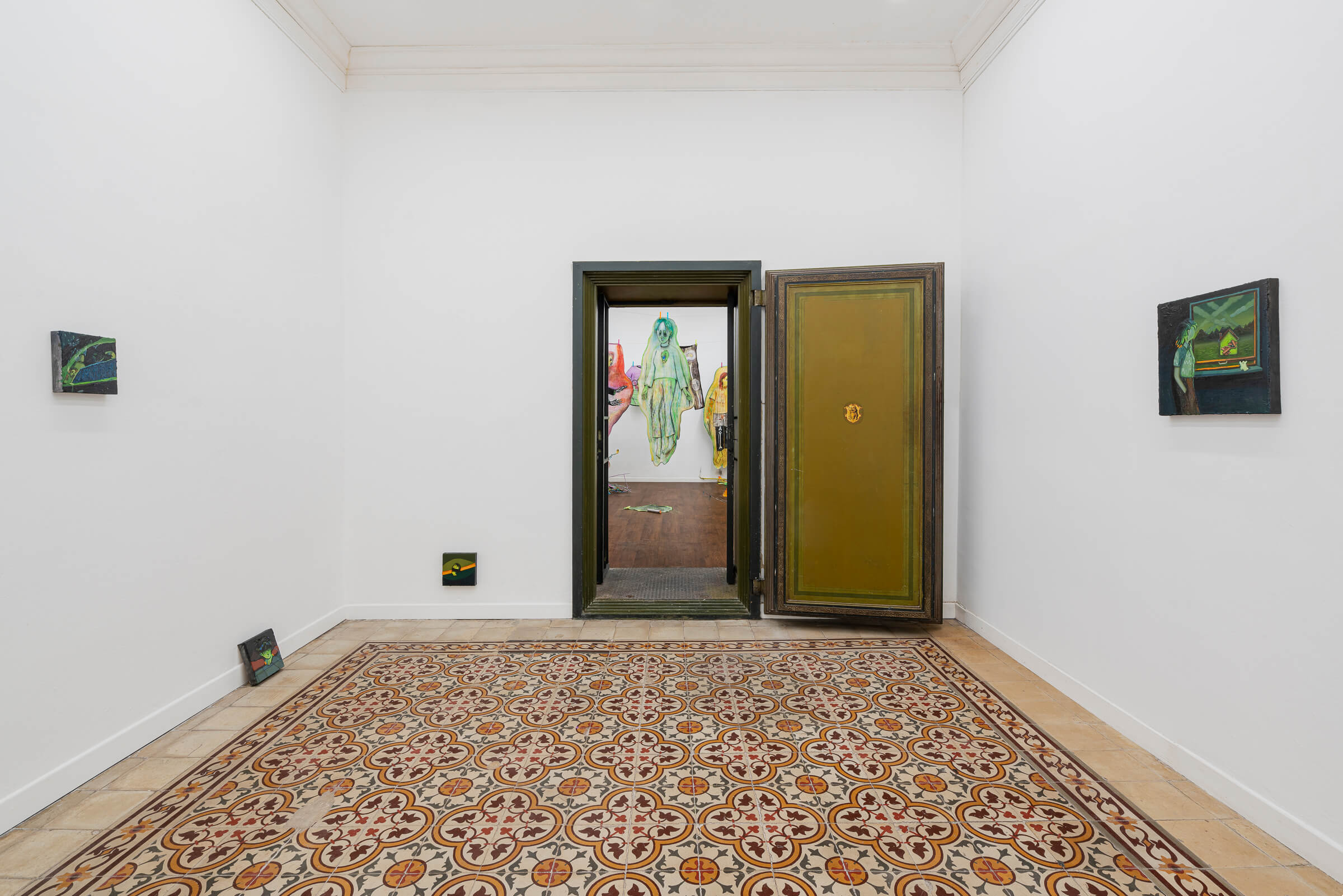 Installation view of last exhibition at the gallery