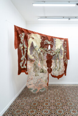  Installation view of last exhibition at the gallery