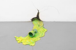 Installation view of last exhibition at the gallery