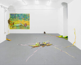 Giuliana Rosso, Noble Experiment, Installation view at Massimo, Milan, 2022 Installation view of last exhibition at the gallery