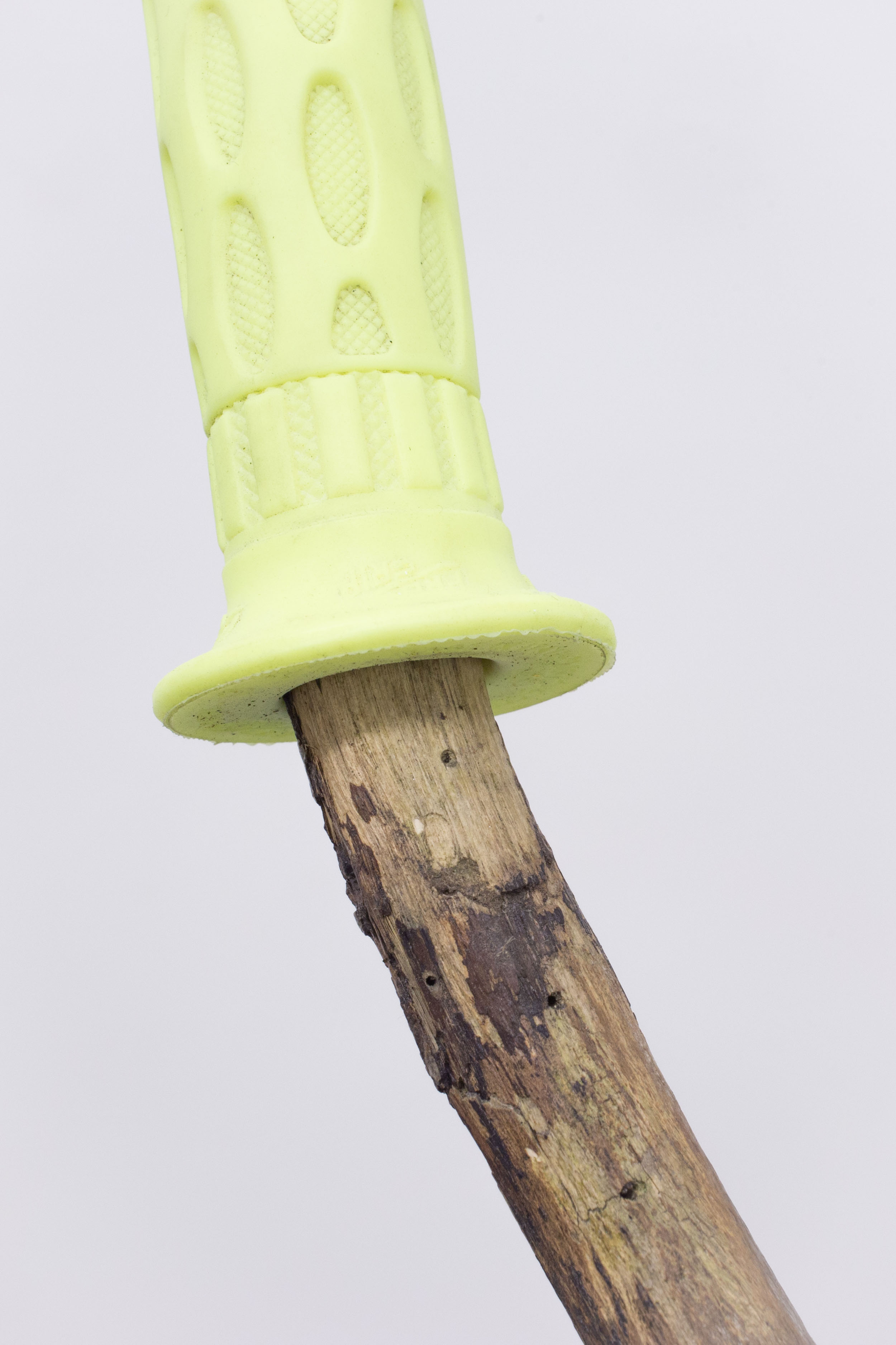 Edoardo Caimi, Nature tuning, 2019, iron, wood and plastic, 137 × 57 × 57 cm (detail) Installation view of last exhibition at the gallery