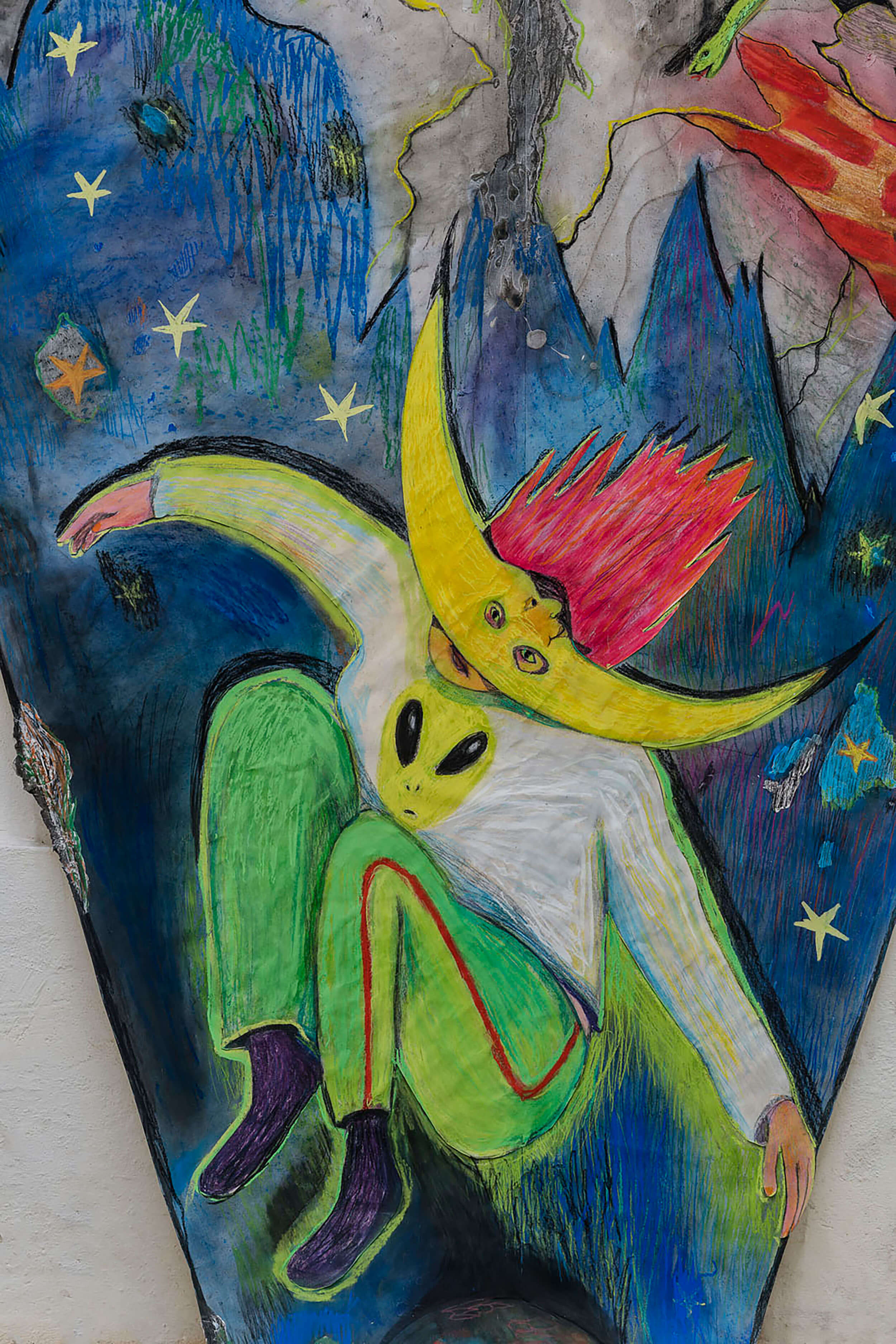 Giuliana Rosso, Soltanto ora, perdute, mi diventano vere, Installation view at Spazio Veda, Florence, 2019 (detail) Installation view of last exhibition at the gallery