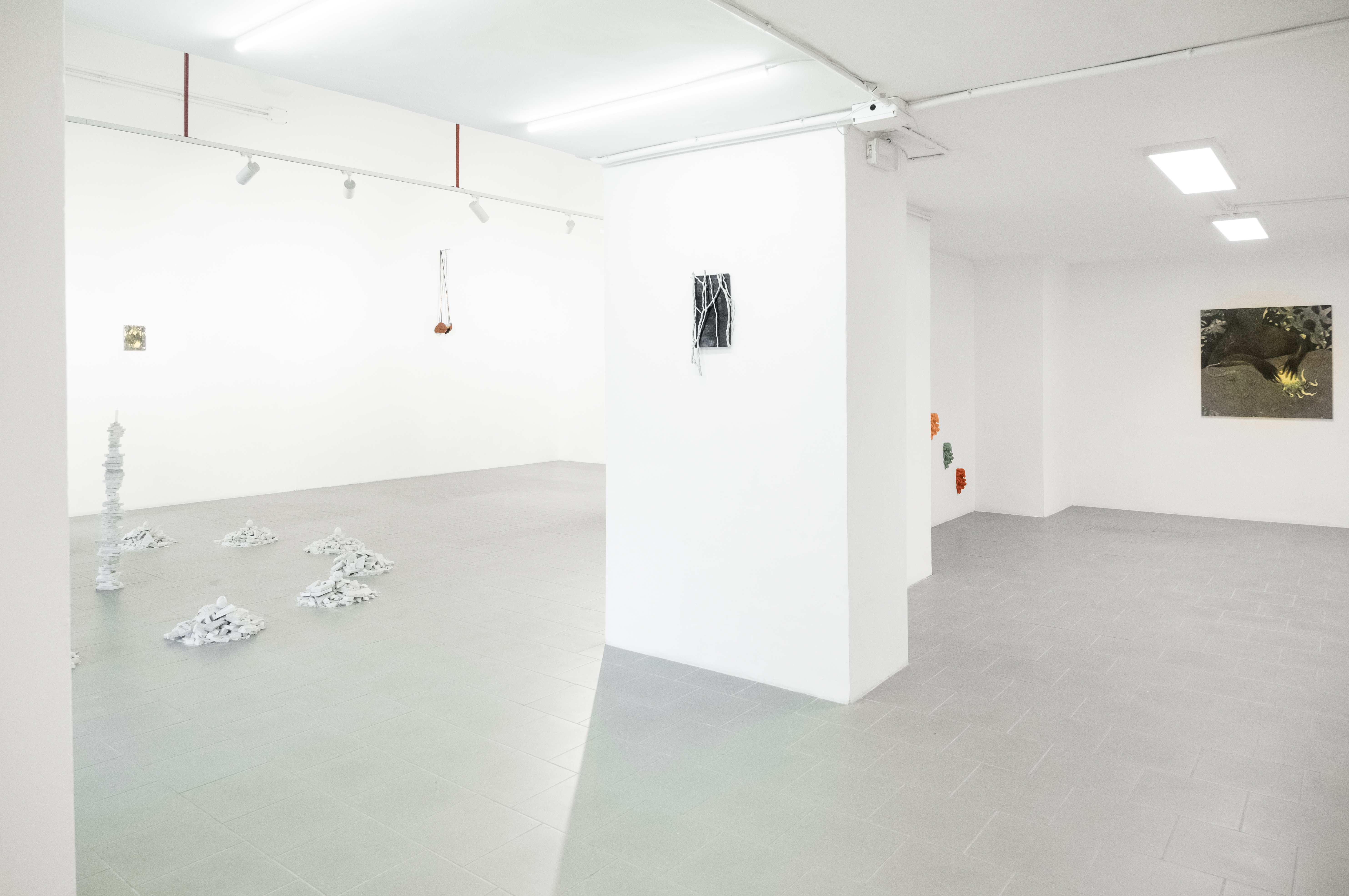 L’erba della polvere, Installation view at Ma Project, Perugia, 2023 Installation view of last exhibition at the gallery