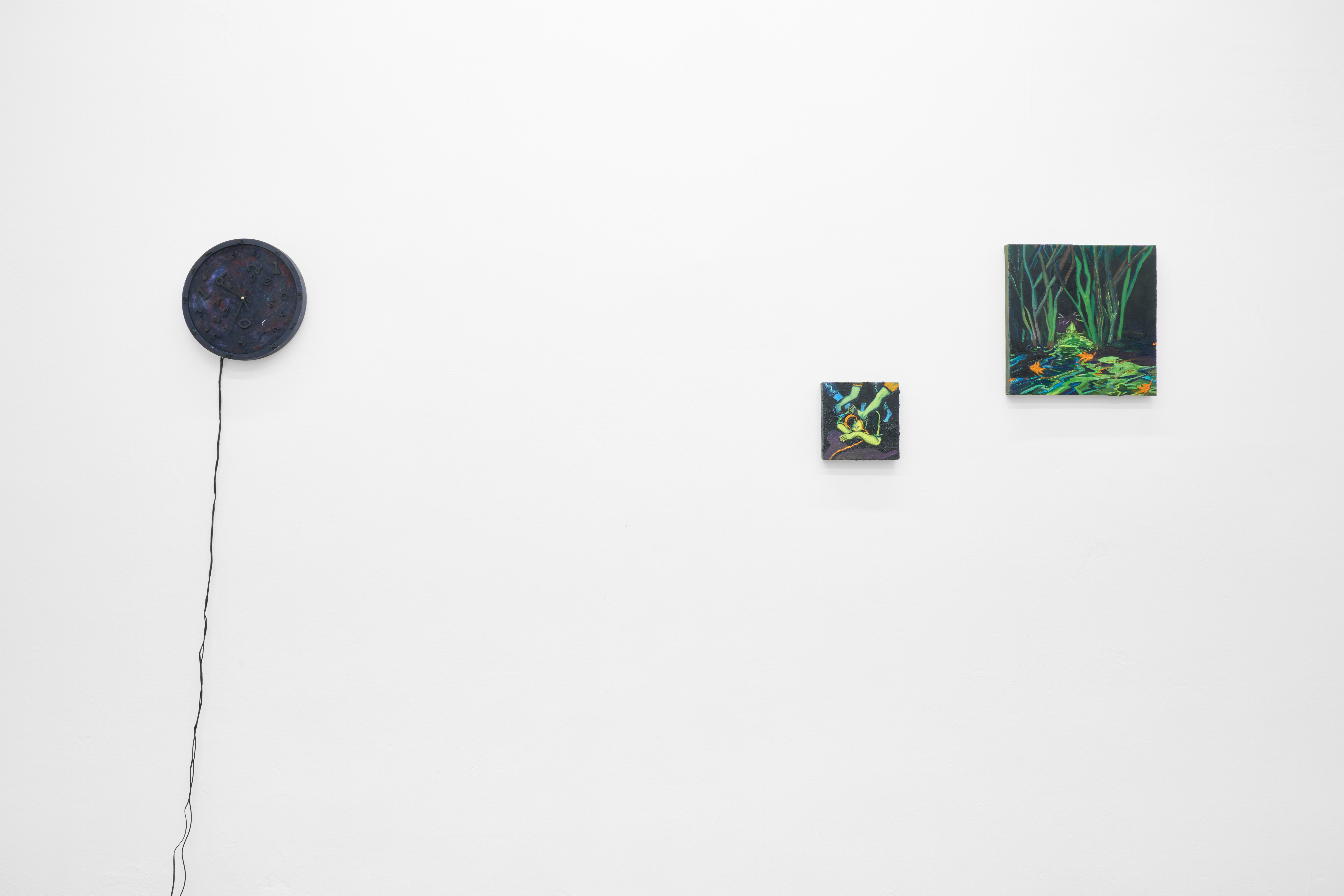 Giuliana rosso, Break-In. Temporal Displacement, Installation view at The Address , Brescia, 2022 Installation view of last exhibition at the gallery