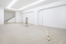 installation view of Edouard Nardon's exhibition