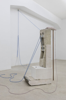 installation view of Edouard Nardon's exhibition