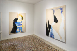 Installation view of last exhibition at the gallery