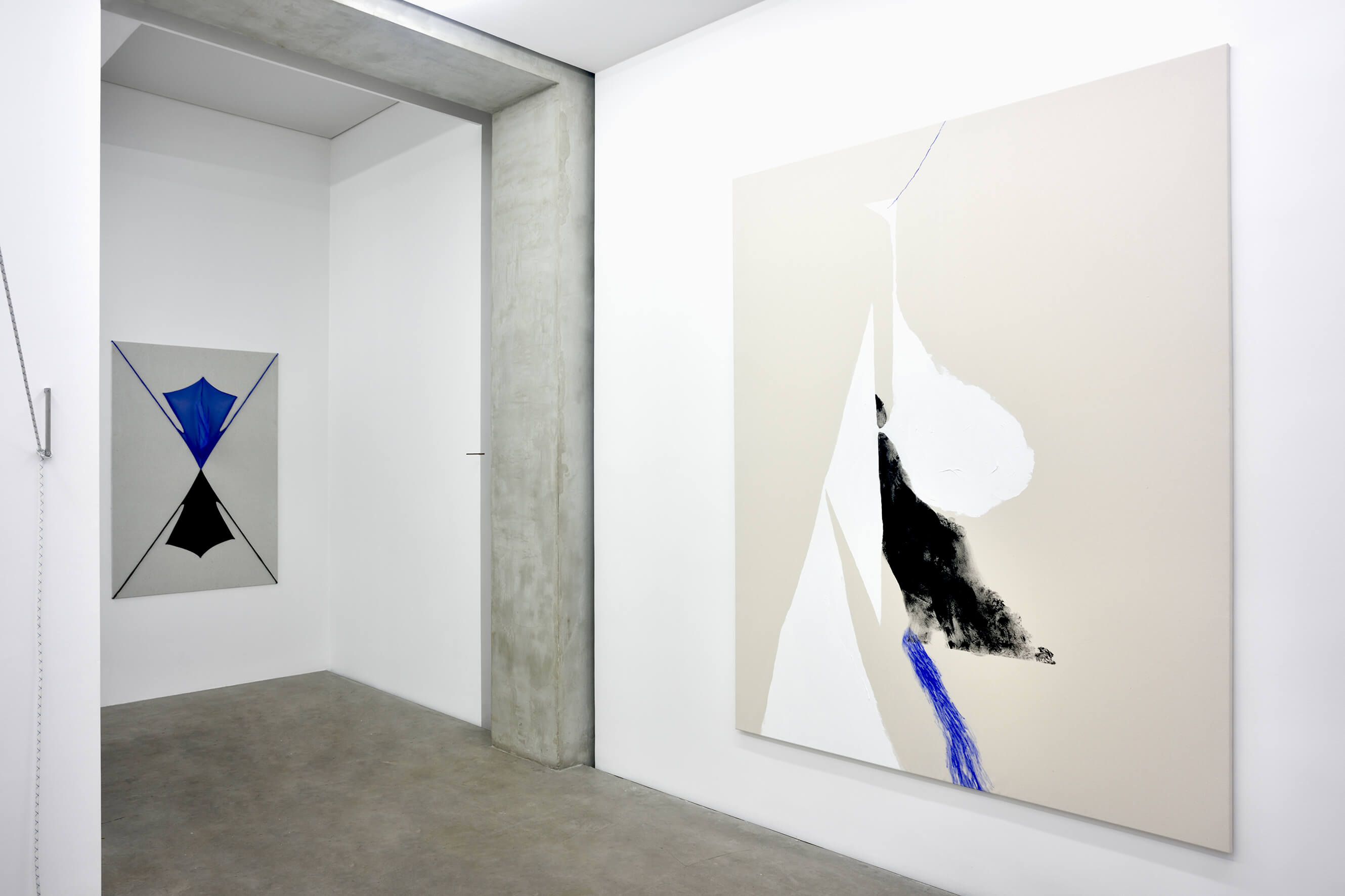 Installation view of last exhibition at the gallery