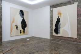 Installation view of last exhibition at the gallery