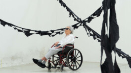 Installation view of last exhibition at the gallery