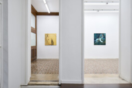 Installation view of last exhibition at the gallery