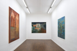 Installation view of last exhibition at the gallery