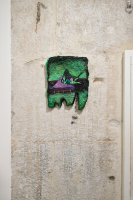 Installation view of last exhibition at the gallery