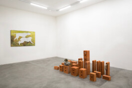 Installation view of last exhibition at the gallery