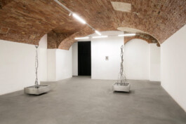 Installation view of last exhibition at the gallery