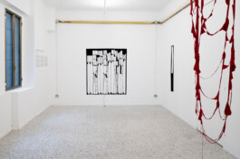 Installation view of last exhibition at the gallery