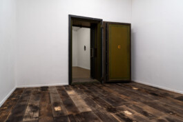 Installation view of last exhibition at the gallery