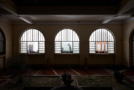 Installation view of last exhibition at the gallery