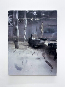 Installation view of last exhibition at the gallery