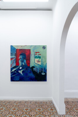 Installation view of last exhibition at the gallery