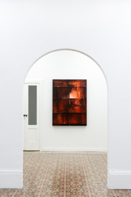 Installation view of last exhibition at the gallery