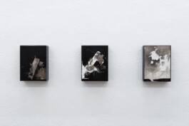 Installation view of last exhibition at the gallery