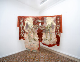 Installation view of last exhibition at the gallery