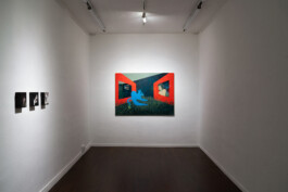Installation view of last exhibition at the gallery