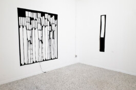 Installation view of last exhibition at the gallery