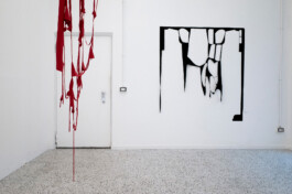 Installation view of last exhibition at the gallery