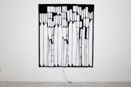 Installation view of last exhibition at the gallery