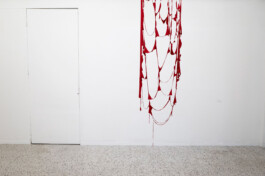 Installation view of last exhibition at the gallery