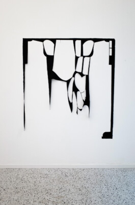 Installation view of last exhibition at the gallery