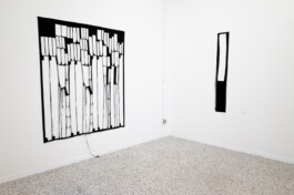 Installation view of last exhibition at the gallery