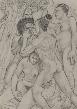  Installation view of last exhibition at the gallery