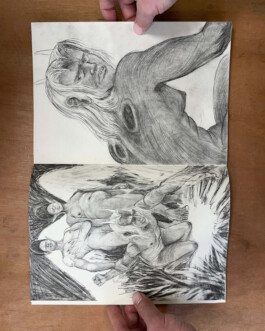  Installation view of last exhibition at the gallery