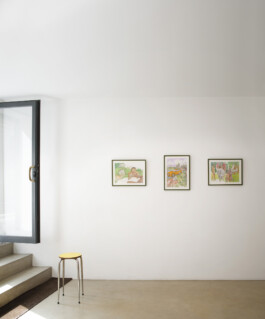  Installation view of last exhibition at the gallery