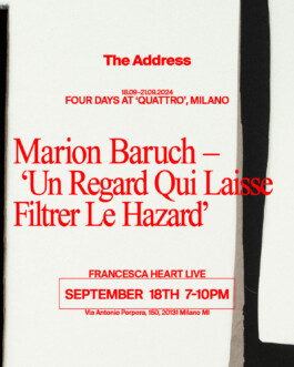 Installation view of last exhibition at the gallery