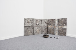 Installation view of last exhibition at the gallery