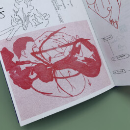 Installation view of last exhibition at the gallery