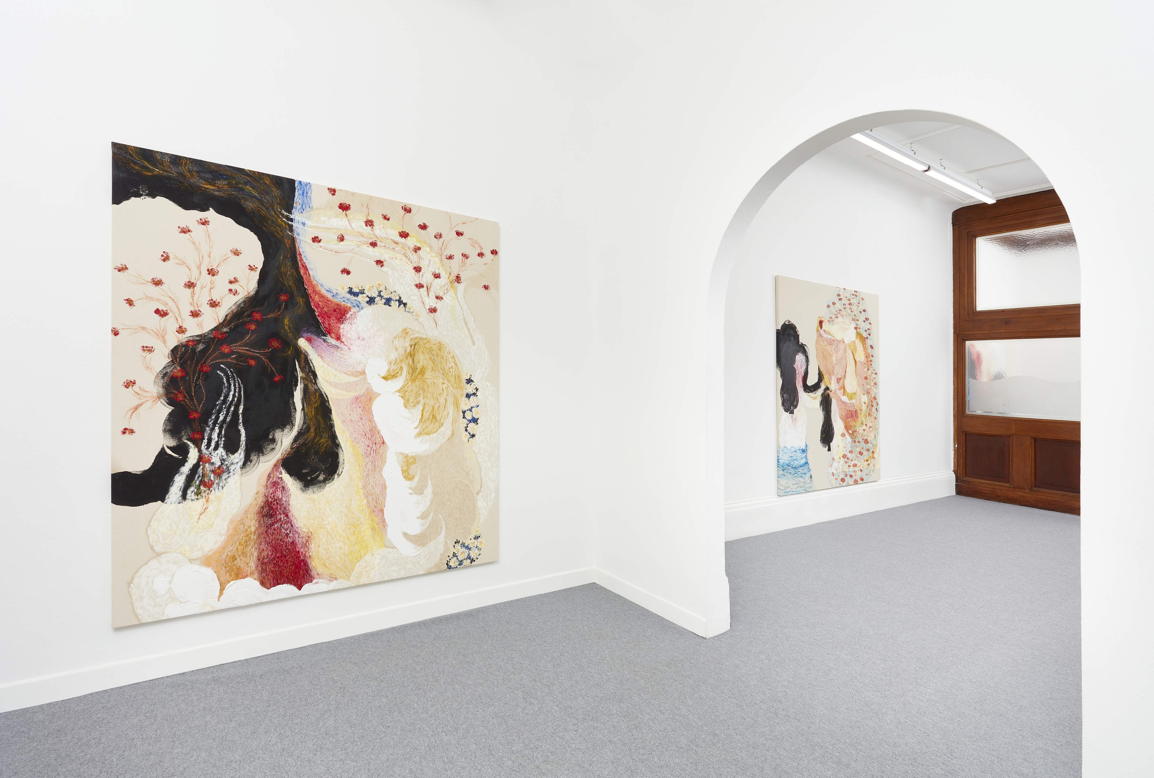  Installation view of last exhibition at the gallery