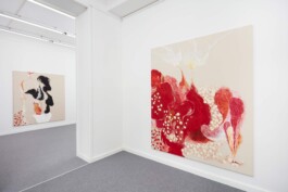  Installation view of last exhibition at the gallery