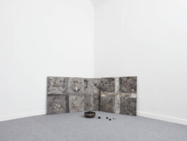 Installation view of last exhibition at the gallery