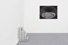 Installation view of last exhibition at the gallery